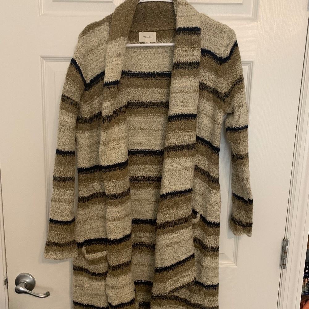 Striped Cardigan